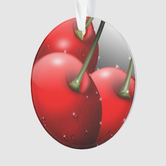 Cerises avec gouttes de ragoût (devant)