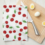 Cerises Design Serviette de cuisine (Quart Plié)