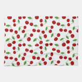 Cerises Design Serviette de cuisine (Horizontal)
