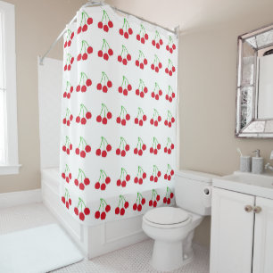 Cerises Douche rideau