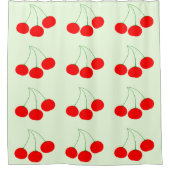 Cerises Douche rideau (Devant)