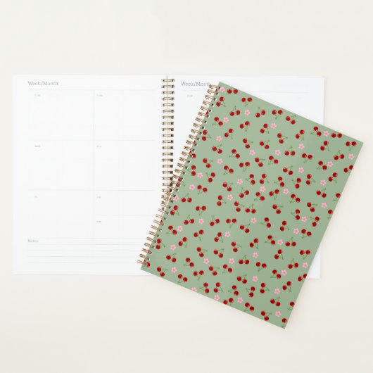 Cerises Et Fleurs (Devant avec enveloppe)