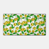 Cerises jaunes sur blanc (Recto)