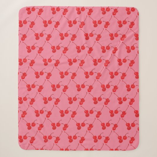 Cerises Marasquin Rose Rouge Plaid (Devant)