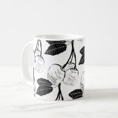 Cerises pour thé café Mug (Devant gauche)