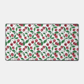 Cerises rouges sur blanc (Recto)