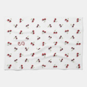 Cerises Serviettes de cuisine (Horizontal)