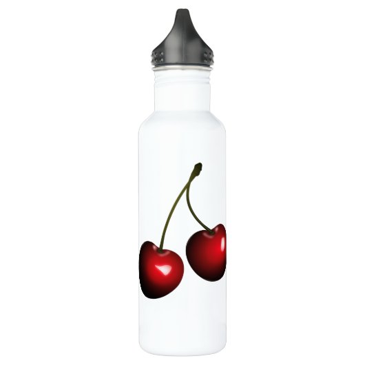 Cerises Stainliess Acier Bouteille d'eau (Gauche)