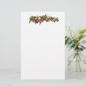 Cerises sur une papeterie vigne (Debout devant)