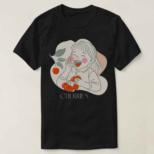 Cerises TShirt 2 (Design devant)