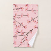 Cerisier en fleurs (Serviette à main)