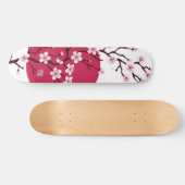 Cerisier Fleur Design Skateboard Deck (Horz)