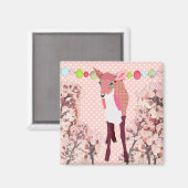 Cerisier Fleur Joli rose Aimant (Recto/Verso)