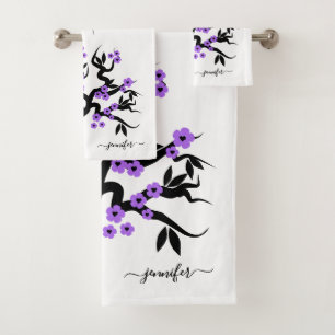 Cerisier pourpre et noir inséparable, fleurs