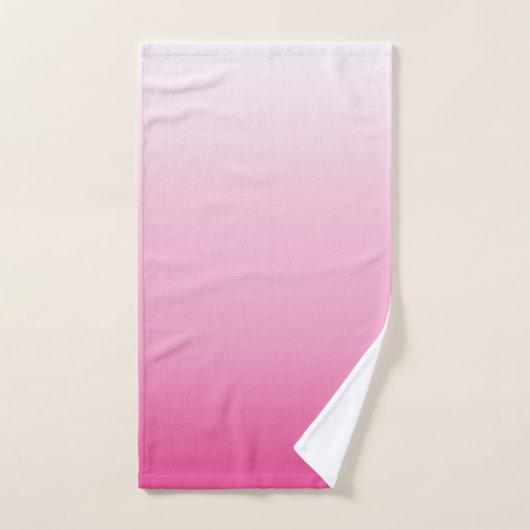 cerisier rose croustillant rose (Serviette à main)