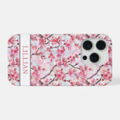 Cerisiers Fleuris Sakura Monogrammés (Verso Horizontal)