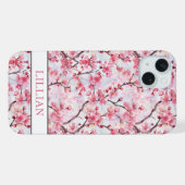 Cerisiers Fleuris Sakura Monogrammés (Verso Horizontal)
