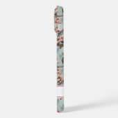 Cerisiers Teinte Sakura Imprimé Monogrammé (Côté gauche)