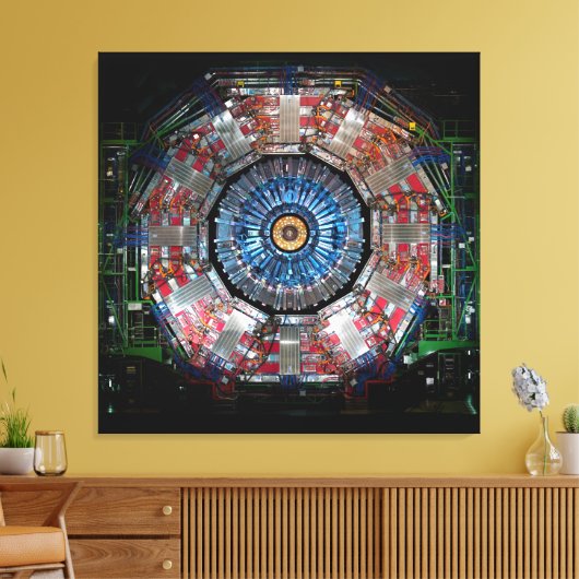 CERN LARGE HADRON COLLIDER CANVAS AFDRUK (Insitu (Woonkamer))