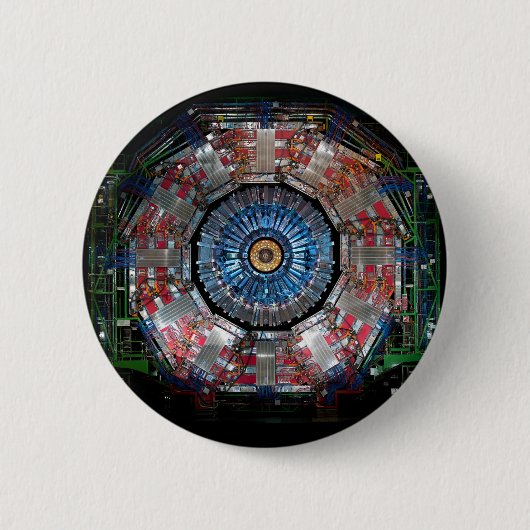 CERN Shiva LHC Ronde Button 5,7 Cm (Voorkant)