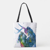 Cernunnos en Maiden Canvas tas (Achterkant)