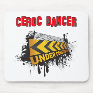 Ceroc-danser in aanbouw muismat