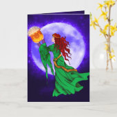 Cerridwen des Cartes du Cauldron (Fleur jaune)