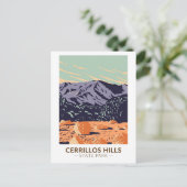 Cerrillos Hills State Park New Mexico Briefkaart (Staand voorkant)