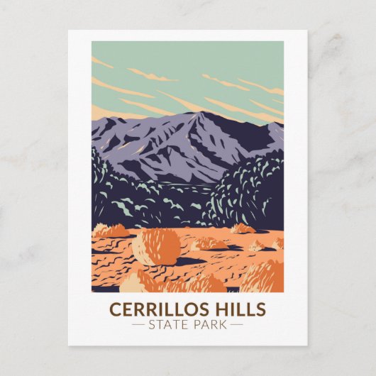 Cerrillos Hills State Park New Mexico Briefkaart (Voorkant)