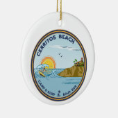 Cerritos Beach Baja California Sur Mexico Keramisch Ornament (Rechts)