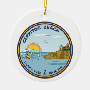 Cerritos Beach Baja California Sur Mexico Keramisch Ornament