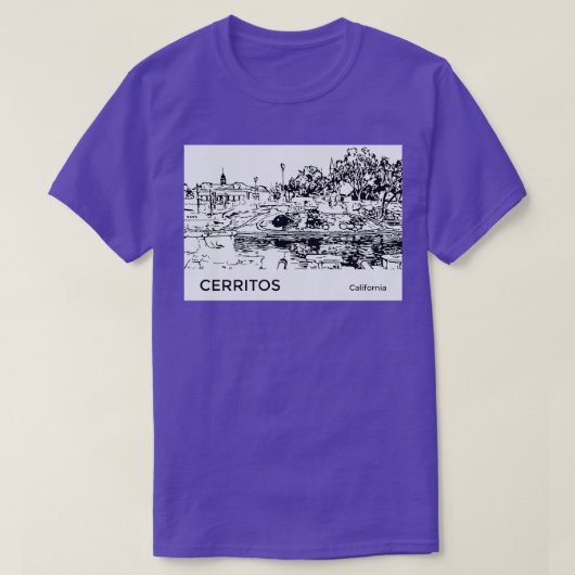 Cerritos California TShirt (Design devant)