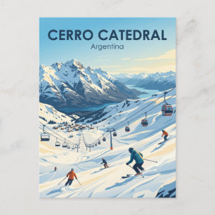 Cerro Catedral Argentinië Briefkaart