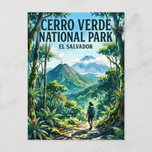 Cerro Verde Nationaal Park El Salvador Briefkaart
