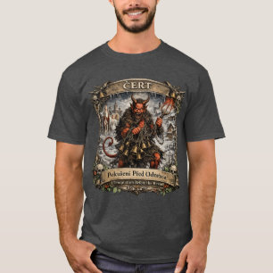 Čert Folklore – Tsjechische Sint Nicolaas Traditie T-shirt