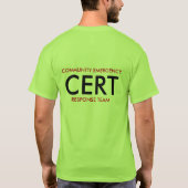 CERT LID-SHIRT T-SHIRT (Achterkant)