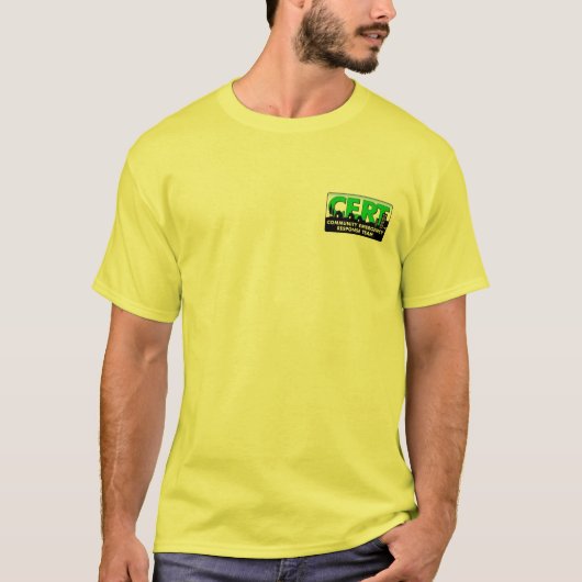 CERT Volunteer Shirt (Voorkant)