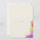 Certaine invitation de Quinceanera de regard (Dos)