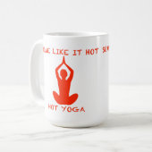 Certains l'aiment grande tasse de yoga chaud (Devant gauche)