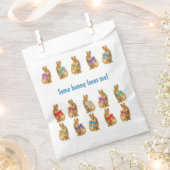 Certains lapins m'aiment ! Sacs de faveur (Coupé)
