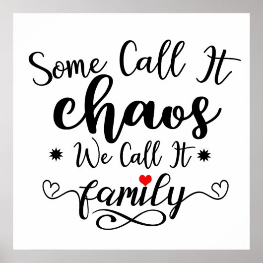 Certains L'Appelent Chaos On L'Appelle Poster Des  (Devant)