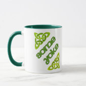 Certains Yoke - Irlandais Drôle Design Mug (Gauche)