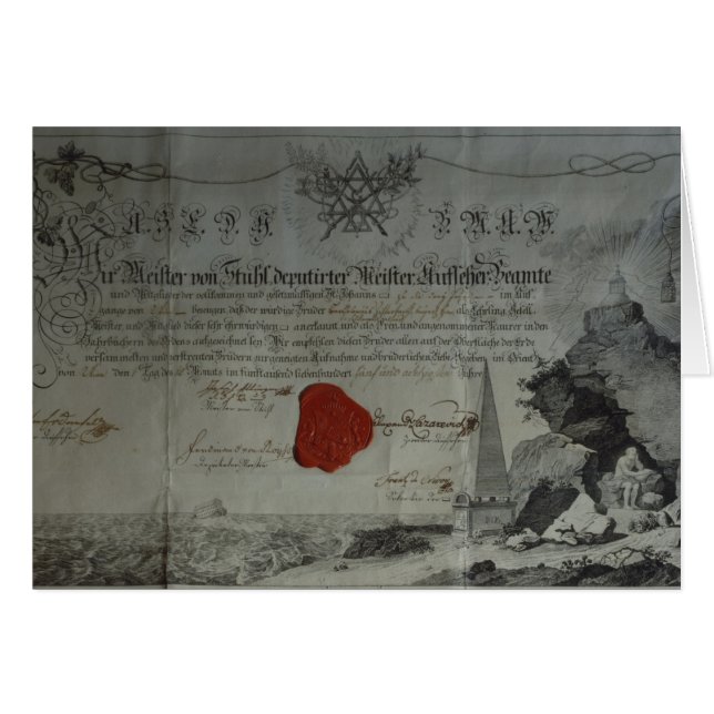 Certificaat afgegeven door de slechtste kapitein (Voorkant Horizontaal)