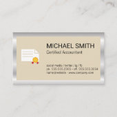 Certificaat | Metaalgrens (Voorkant)