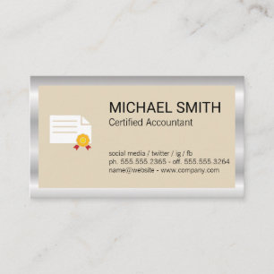 Certificaat   Metaalgrens