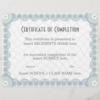 CERTIFICAAT VAN AFRONDING