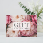 CERTIFICAAT VAN BEDRIJFSVOERING | Bloemen | (Staand voorkant)