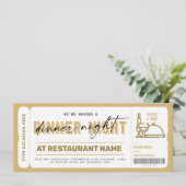 Certificaat van binnenste nachtkaartje (Staand voorkant)