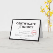 Certificaat van digitale Apologie Kaart (Gele Bloem)