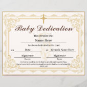 Certificaat van goudmakerij (Voorkant)